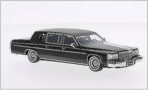 Cadillac Fleetwood Limousine 1/43 GLM Formal Limusina negro/mate-negro 1984 coche miniatura