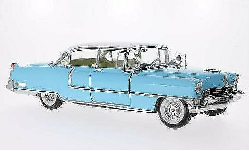 Cadillac Fleetwood Sixty Special 1/18 Greenlight Series 60 azul/blanco 1955 coche miniatura