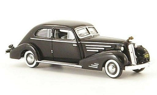 Cadillac V16 Coupe 1/87 Ricko Aerodynamic negro 1934 coche miniatura