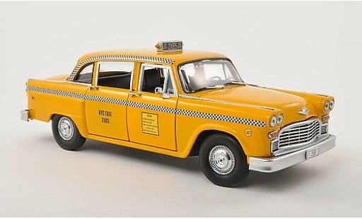Checker Taxi taxi 1/18 Greenlight Cab NYC Friends 1977 coche miniatura