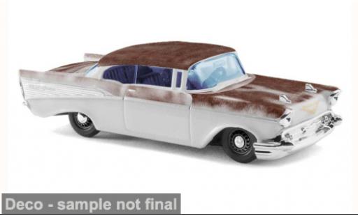Chevrolet Bel Air 1/87 Busch grau/braun 1957 1:87 coche miniatura