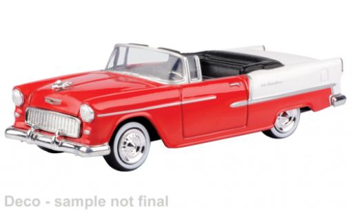 Chevrolet Bel Air 1/43 Motormax rojo/weiss 1955 1:43 coche miniatura