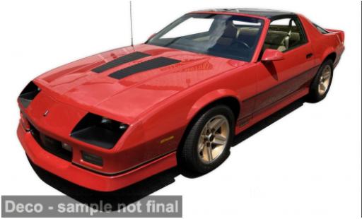 Coche miniatura Chevrolet Camaro 1/18 Sun Star IROC rojo 1:18 Chevrolet Camaro 1/18 Sun Star IROC rojo 1:18 coche miniatura
