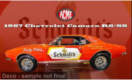 Chevrolet Camaro 1/18 ACME RS/SS 1967 Schmidt's Drag Team 1:18 coche miniatura