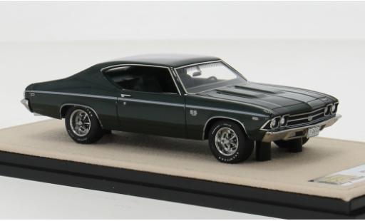 Coche miniatura Chevrolet Chevelle 1/43 Stamp Models SS 39 grü 1:43 Chevrolet Chevelle 1/43 Stamp Models SS 39 grü 1:43 coche miniatura