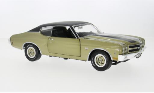 Chevrolet Chevelle 1/18 Auto World SS gold 1:18 coche miniatura