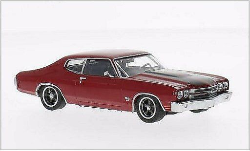Chevrolet Chevelle SS 1/43 Greenlight rojo/negro 1970 coche miniatura