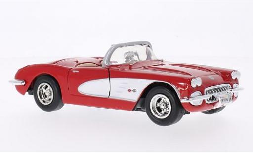 Chevrolet Corvette 1/24 Motormax (C1) rojo 1:24 coche miniatura