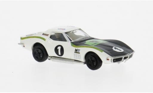 Chevrolet Corvette 1/87 Brekina C3 1970 Ecurie Leopard #1 1:87 coche miniatura