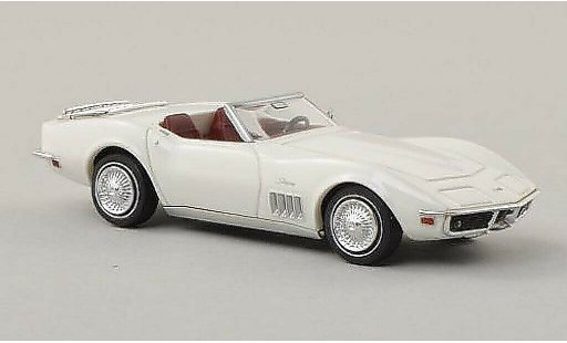 Chevrolet Corvette Convertible 1/87 Brekina C3 Descapotable blanco coche miniatura