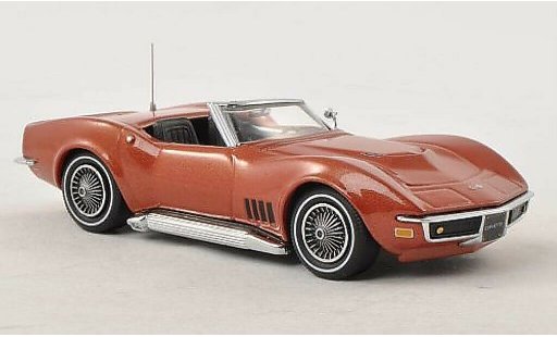 Chevrolet Corvette Convertible 1/43 Vitesse C3 bronze 1968 coche miniatura