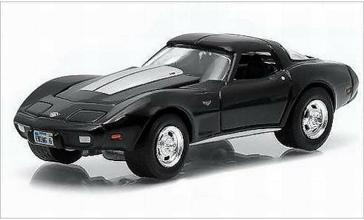 Chevrolet Corvette Coupe 1/64 Greenlight C3 negro/gris 1978 coche miniatura