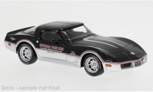 Chevrolet Corvette 1/43 IXO (C3) schwarz/silber 1980 1:43 coche miniatura