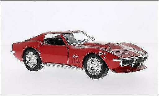 Chevrolet Corvette Stingray 1/24 Jada Toys C3 rojo 1969 coche miniatura