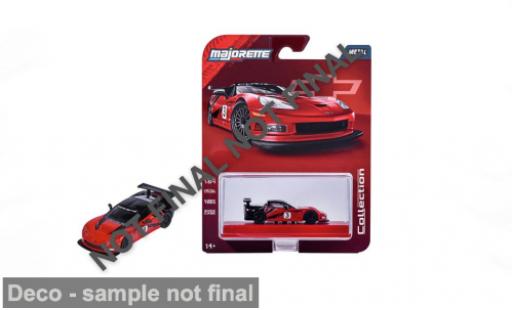 Coche miniatura Chevrolet Corvette C6.R rot 2005 1/64 Majorette