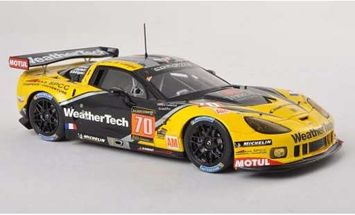Chevrolet Corvette Racing (.R) 1/43 Spark C6 C6.R ZR1 No.70 Larbre Competition 24h Le Mans 2013 /M.Rodrigues coche miniatura