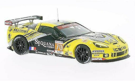 Chevrolet Corvette ZR1 1/43 IXO C6 No.70 24h Le Mans 2012 /Gibon coche miniatura