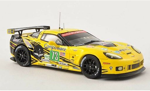 Chevrolet Corvette ZR1 1/43 IXO C6 No.73 24h Le Mans 2012 /J.Magnussen coche miniatura