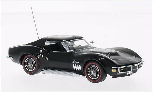 Chevrolet Corvette Coupe 1/43 Vitesse C3 negro 1969 coche miniatura