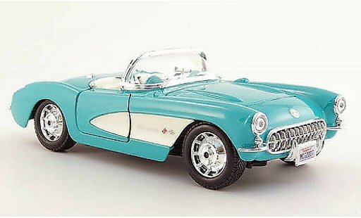 Chevrolet Corvette Convertible 1/24 Maisto C1 mint 1957 coche miniatura