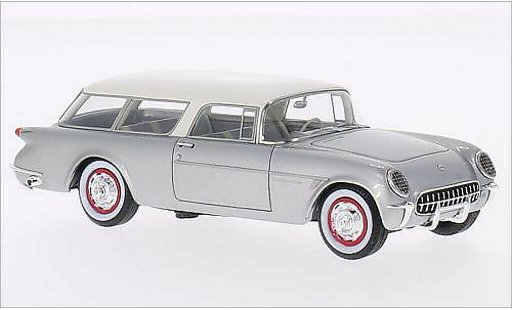 Chevrolet Corvette Convertible 1/43 Neo C1 Nomad gris/blanco 1954 coche miniatura
