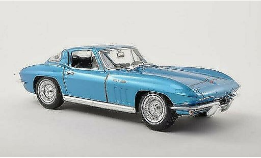 Chevrolet Corvette Coupe 1/18 Maisto C2 azul 1965 coche miniatura