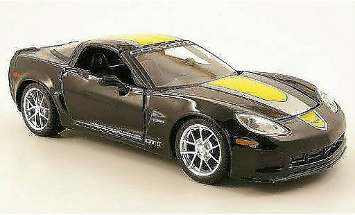 Chevrolet Corvette special edition 1/24 Maisto C6 GT1 negro Commemorative 2009 coche miniatura