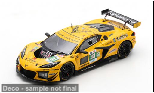 Chevrolet Corvette 1/43 Spark Z06 GT3.R Le Mans 24h Le Mans 2025 TF Sport #33 B.Keating/J.Edgar 1:43 coche miniatura