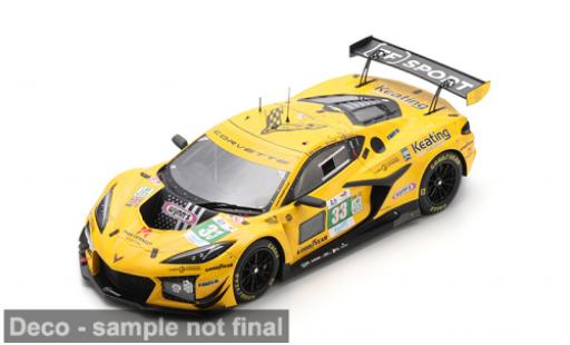 Chevrolet Corvette 1/18 Spark Z06 LMGT3 24h Le Mans 2025 #33 B.Keating/J.Edgar 1:18 coche miniatura