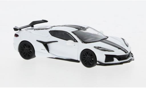 Coche miniatura Chevrolet Corvette 1/64 Mini GT Z06 weiss 1:64 Chevrolet Corvette 1/64 Mini GT Z06 weiss 1:64 coche miniatura