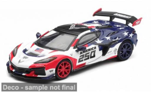 Chevrolet Corvette 1/64 Mini GT ZR1 2026 AMERICA 250 1:64 coche miniatura