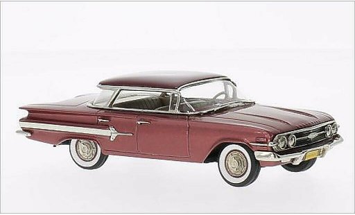 Chevrolet Impala Sedan 1/43 Brooklin 4-door Hardtop Sports metalico rosa/rojo 1960 coche miniatura