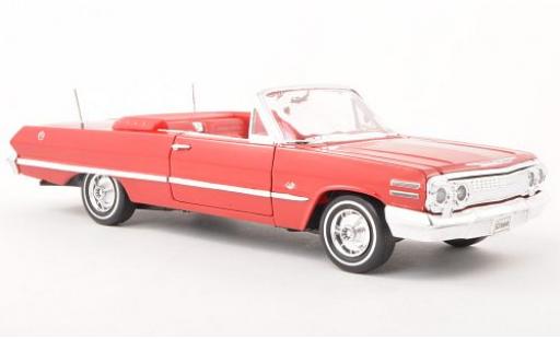 Coche miniatura Chevrolet Impala 1/24 Welly Convert rojo 1:24 Chevrolet Impala 1/24 Welly Convert rojo 1:24 coche miniatura