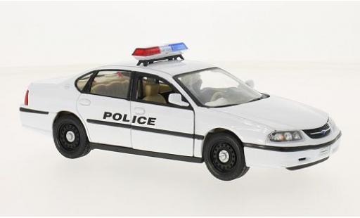 Coche miniatura Chevrolet Impala 1/24 Welly Police 1:24 Chevrolet Impala 1/24 Welly Police 1:24 coche miniatura