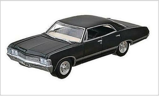 Chevrolet Impala Sedan 1/64 Greenlight Sport negro 1967 coche miniatura