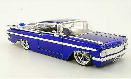 Chevrolet Impala tuning 1/24 Jada Toys azul 1959 coche miniatura
