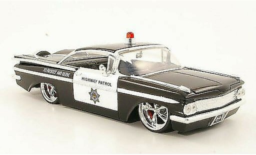 Chevrolet Impala police 1/24 Jada Toys Tuning Highway Patrol Polic&iacute;a (US) 1959 coche miniatura
