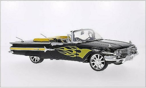 Chevrolet Impala tuning 1/18 Motormax negro/Dekor 1960 coche miniatura