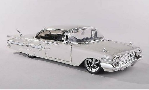 Chevrolet Impala SS 1/24 Jada Toys blanco 1960 coche miniatura