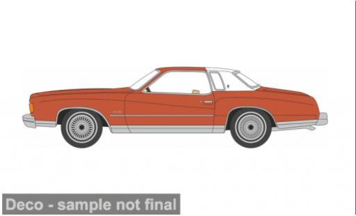Coche miniatura Chevrolet Monte Carlo Landau bronze/weiss 1974 1/87 Oxford