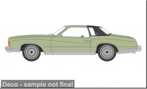 Chevrolet Monte Carlo 1/87 Oxford Landau gr&uuml;n/schwarz 1974 1:87 coche miniatura