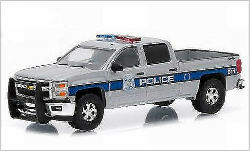 Chevrolet Silverado police 1/64 Greenlight 2015 coche miniatura