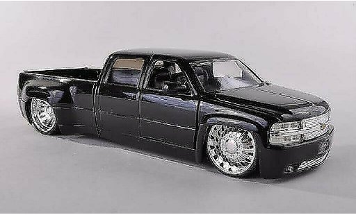 Chevrolet Silverado pickup 1/24 Jada Toys Dooley negro 1999 coche miniatura