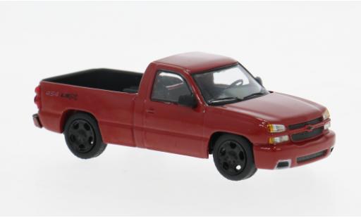 Chevrolet Silverado 1/64 Para64 Single Cab rojo 2006 1:64 coche miniatura