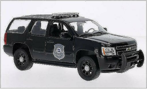 Chevrolet Tahoe police 1/24 Welly General Motors Vehicles 2008 coche miniatura