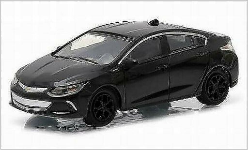 Chevrolet Volt hatchback 1/64 Greenlight negro 2016 coche miniatura