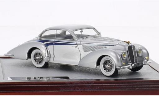 Delahaye 135 1/43 Chromes MS Coupé Langenthal gris/azul 1947 sn800490 coche miniatura