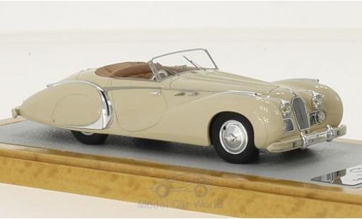Talbot Lago 1/43 Chromes T26 Cabriolet Grand Sport Saoutchik beige RHD 1950 sn110120 coche miniatura