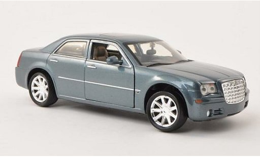 Chrysler 300C Sedan 1/24 Motormax HEMI gris coche miniatura