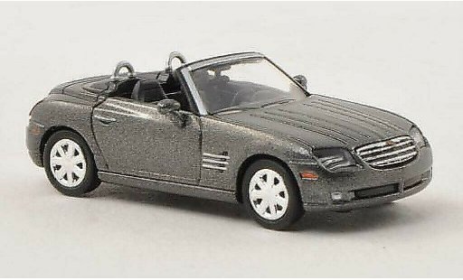 Chrysler Crossfire Roadster 1/87 Busch gris 2009 coche miniatura
